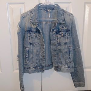 Free People Jean jacket